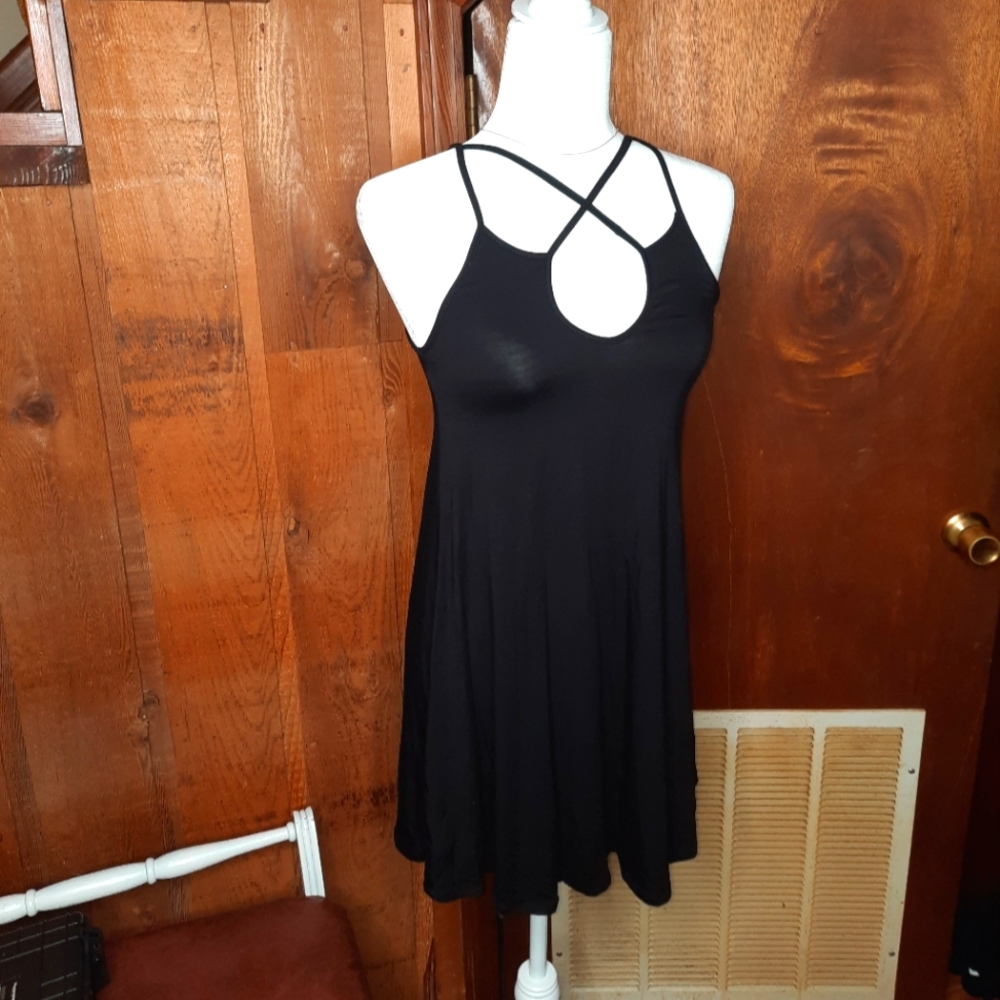 Black Strappy Dress